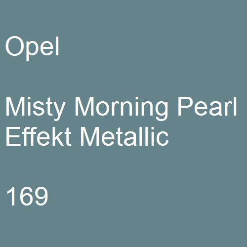 Opel, Misty Morning Pearl Effekt Metallic, 169.